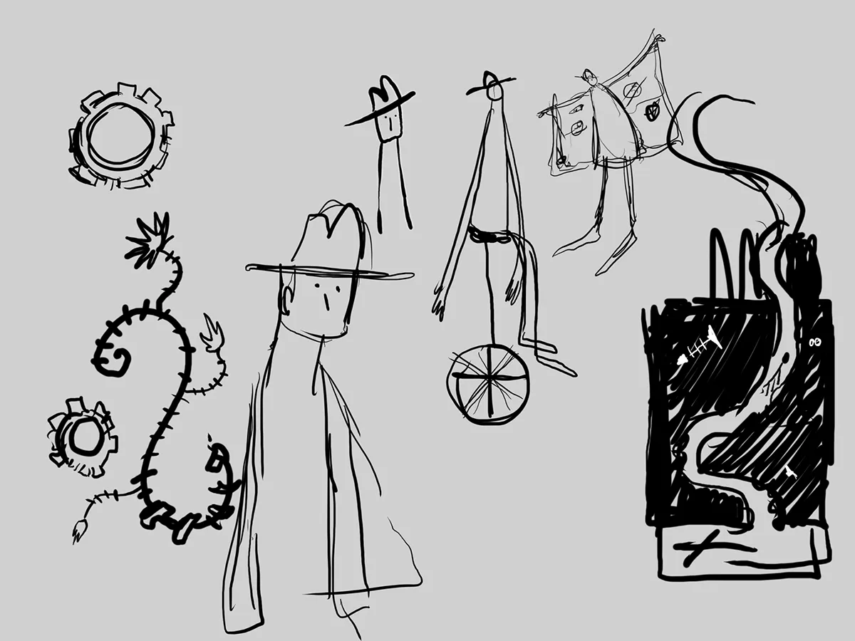 Noir Sketches 1