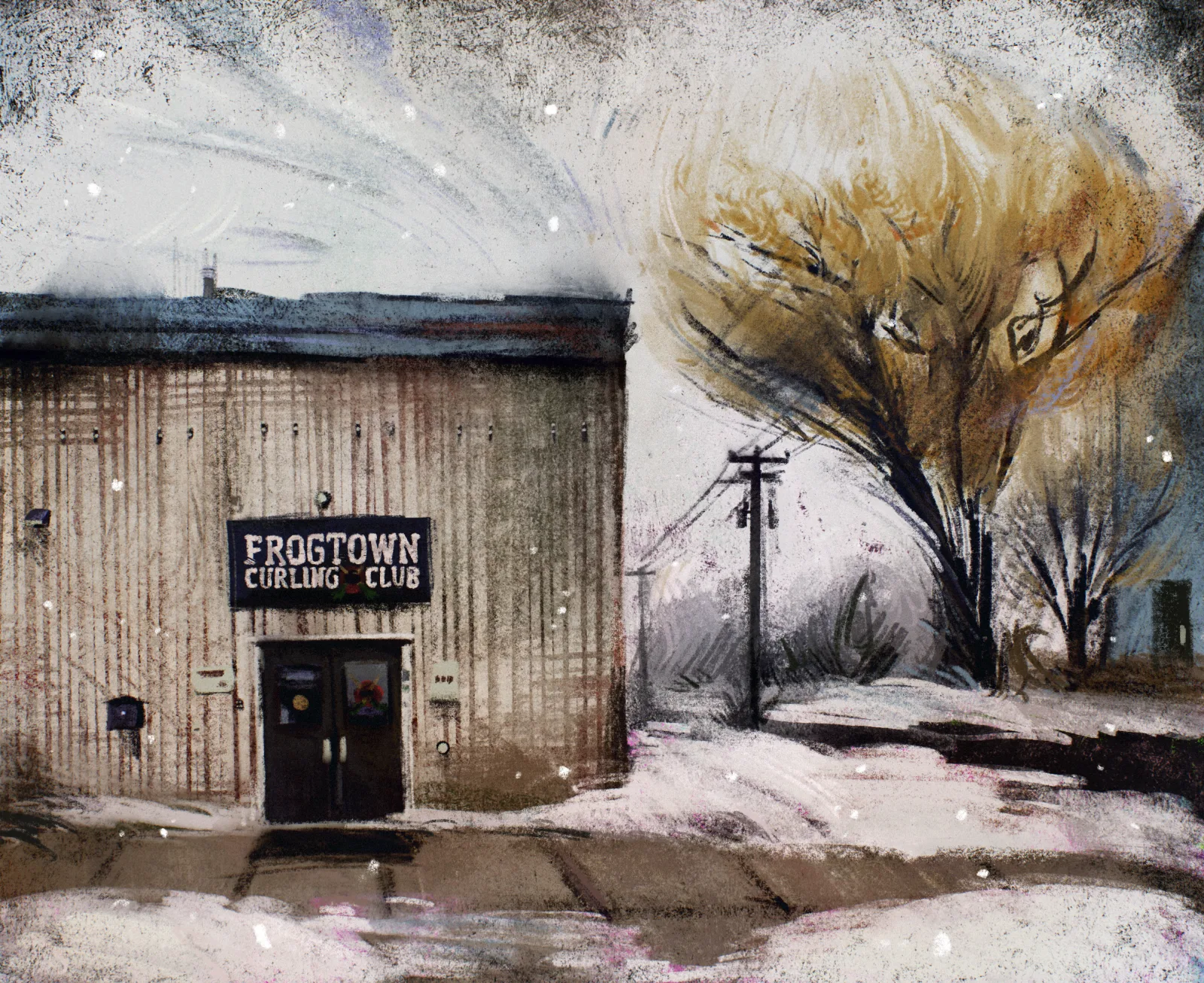 Curling Club commission artwork 2