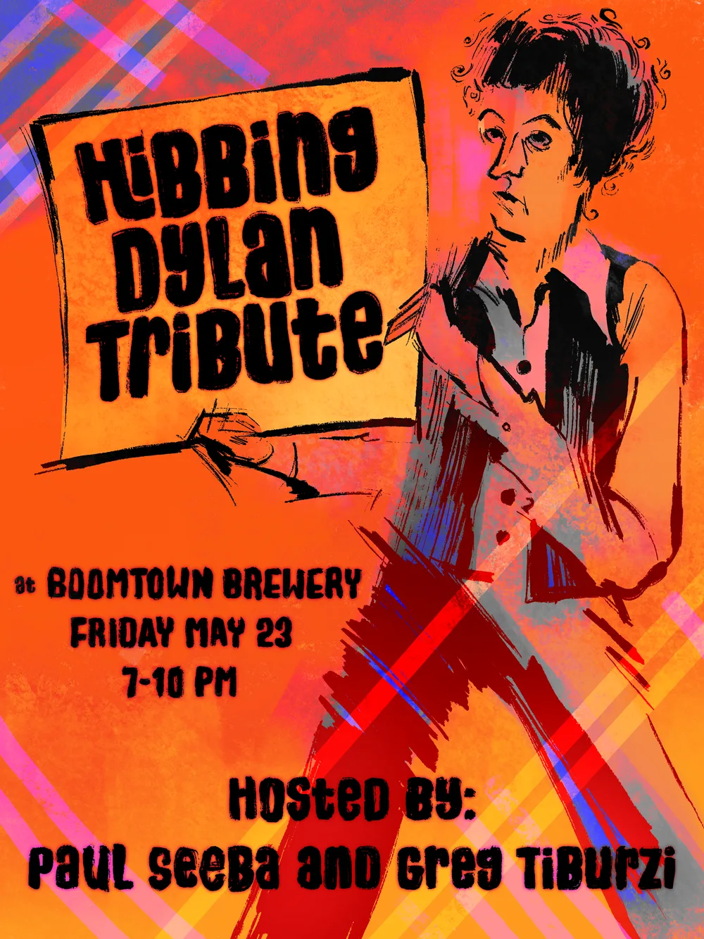 Dylan commission poster artwork 2